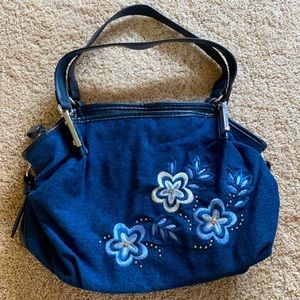 Jean-Like Shoulder Bag
